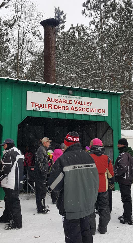 AuSable Valley Trailriders Warming Shed
